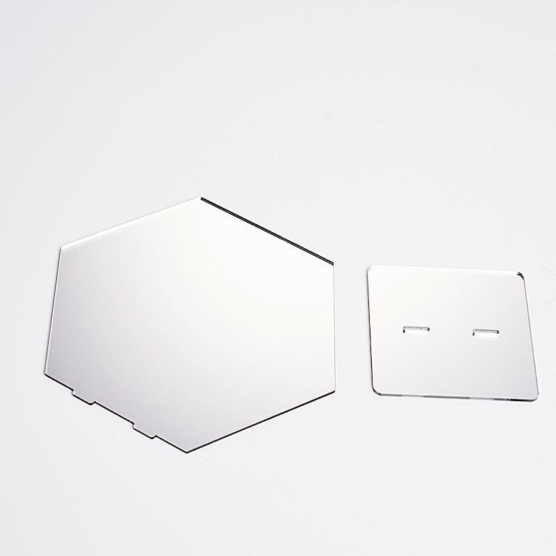 5 pcs 5" tall Hexagon Acrylic Stands Table Numbers Holders