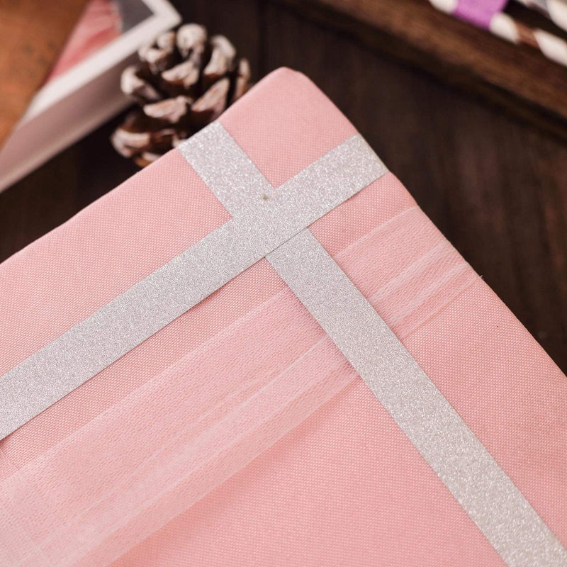 5 pcs 5 yards Self-Adhesive Glittery Washi Tapes