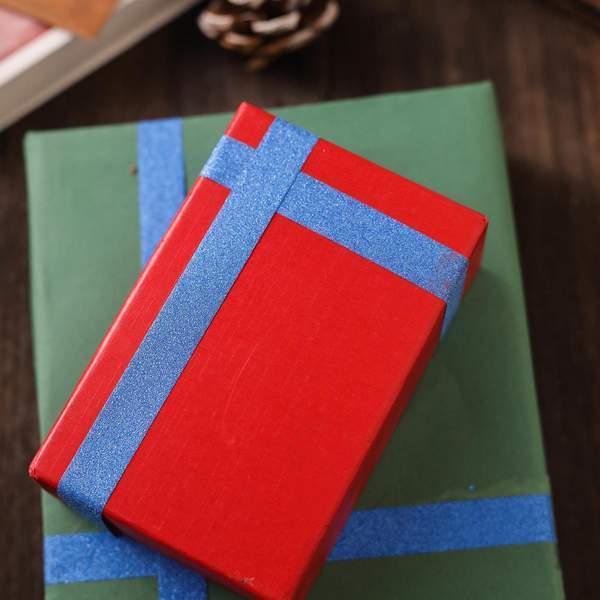 5 pcs 5 yards Self-Adhesive Glittery Washi Tapes