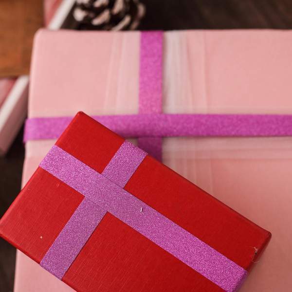 5 pcs 5 yards Self-Adhesive Glittery Washi Tapes