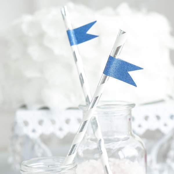 5 pcs 5 yards Self-Adhesive Glittery Washi Tapes