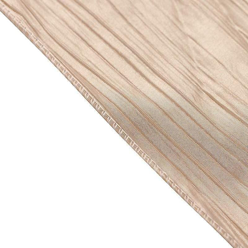 5 pcs Accordion Crinkle Taffeta Chair Sashes