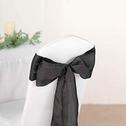 5 pcs Accordion Crinkle Taffeta Chair Sashes