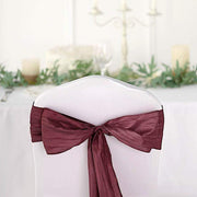 5 pcs Accordion Crinkle Taffeta Chair Sashes