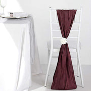5 pcs Accordion Crinkle Taffeta Chair Sashes