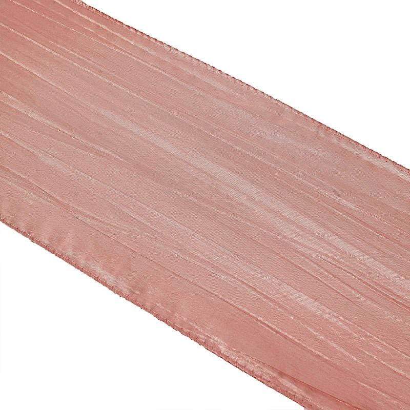 5 pcs Accordion Crinkle Taffeta Chair Sashes