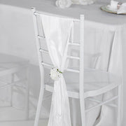 5 pcs Accordion Crinkle Taffeta Chair Sashes