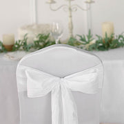 5 pcs Accordion Crinkle Taffeta Chair Sashes