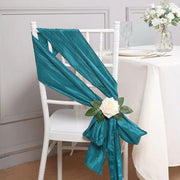 5 pcs Accordion Crinkle Taffeta Chair Sashes