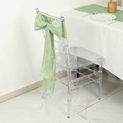 5 pcs Accordion Crinkle Taffeta Chair Sashes