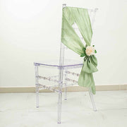 5 pcs Accordion Crinkle Taffeta Chair Sashes