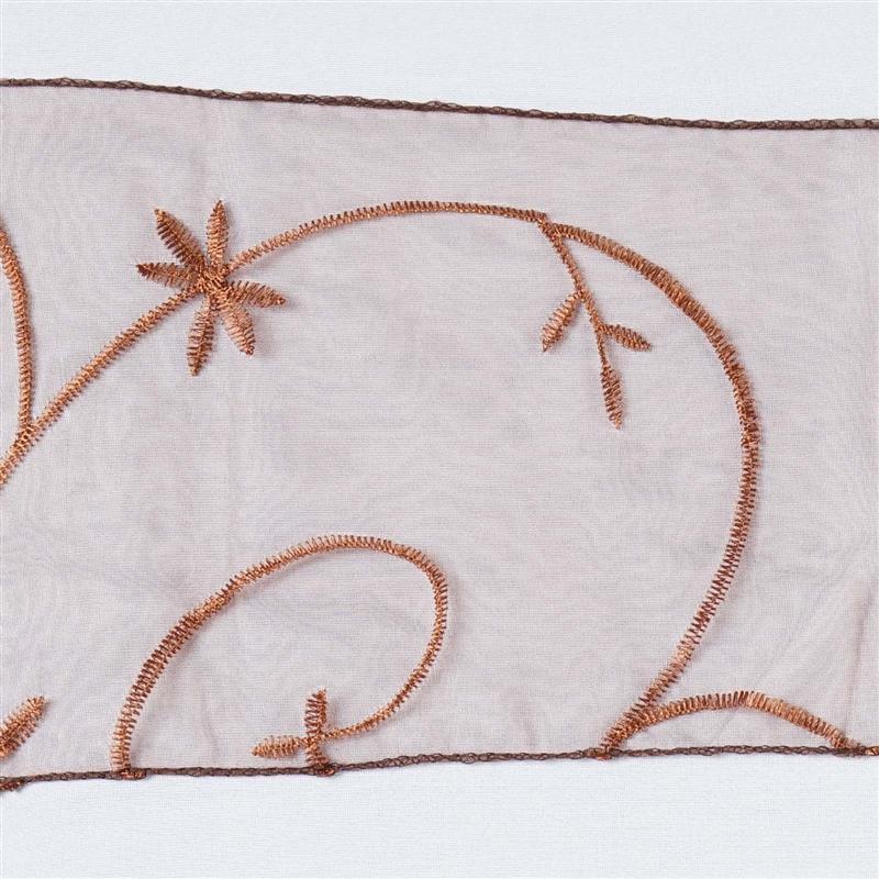 5 pcs Embroidered Chair Sashes