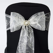 5 pcs Embroidered Chair Sashes