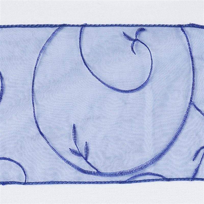 5 pcs Embroidered Chair Sashes