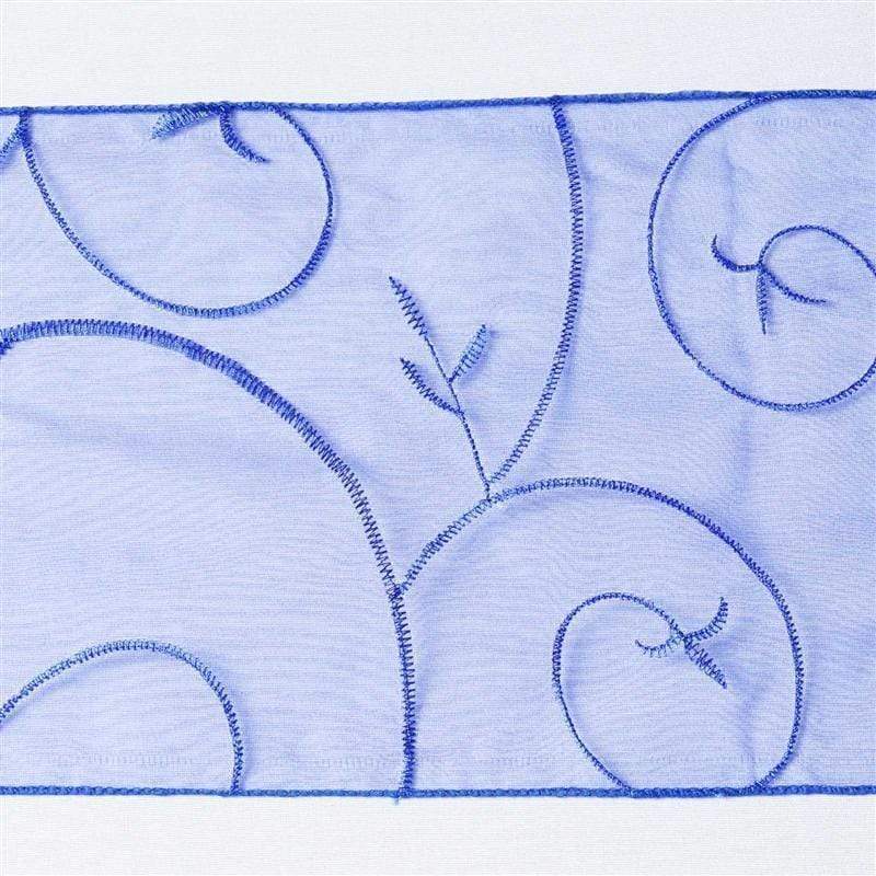 5 pcs Embroidered Chair Sashes