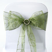 5 pcs Embroidered Chair Sashes