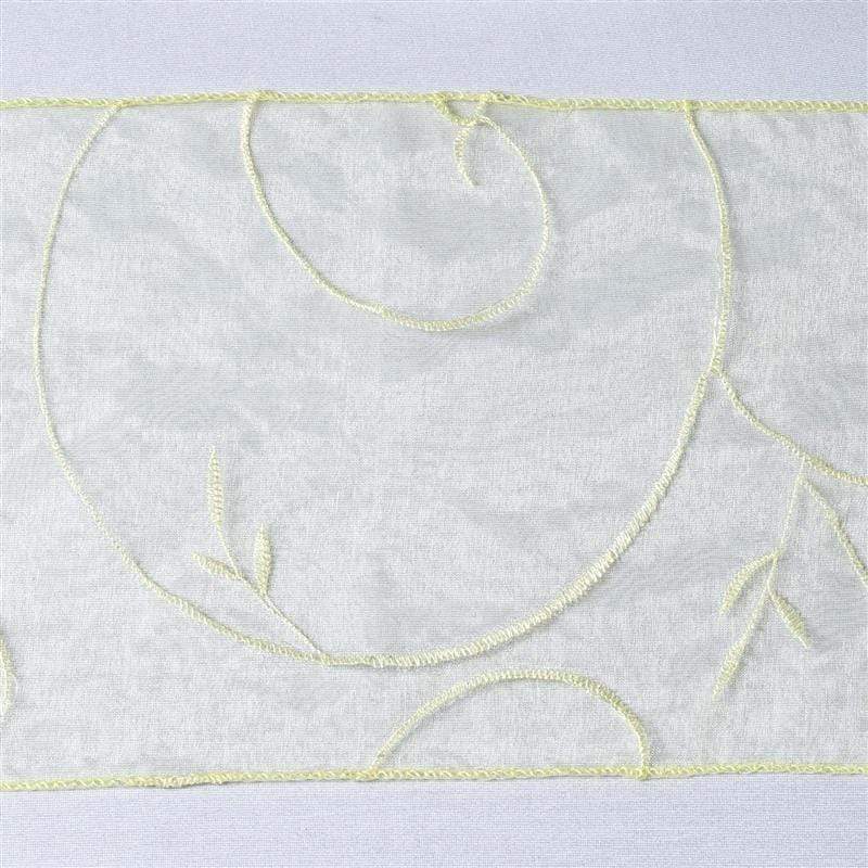 5 pcs Embroidered Chair Sashes