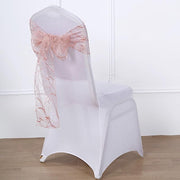 5 pcs Embroidered Chair Sashes