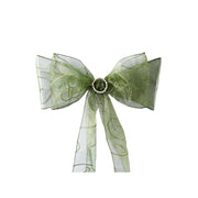 5 pcs Embroidered Chair Sashes SASHP_EMB_WILL