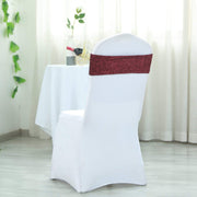 5 pcs Glittered Spandex Chair Sashes
