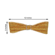 5 pcs Glittered Spandex Chair Sashes