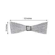 5 pcs Glittered Spandex Chair Sashes