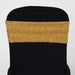 5 pcs Glittered Spandex Chair Sashes