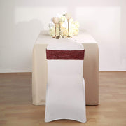 5 pcs Glittered Spandex Chair Sashes