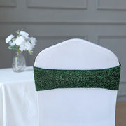 5 pcs Glittered Spandex Chair Sashes