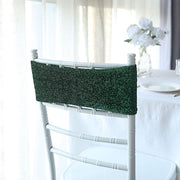 5 pcs Glittered Spandex Chair Sashes
