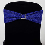 5 pcs Glittered Spandex Chair Sashes SASHP_23_ROY