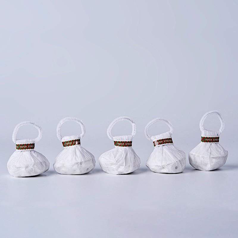 5 pcs Hand Throw Paper Streamers Magic Confetti Poppers