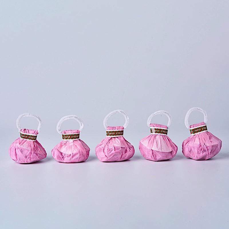 5 pcs Hand Throw Paper Streamers Magic Confetti Poppers