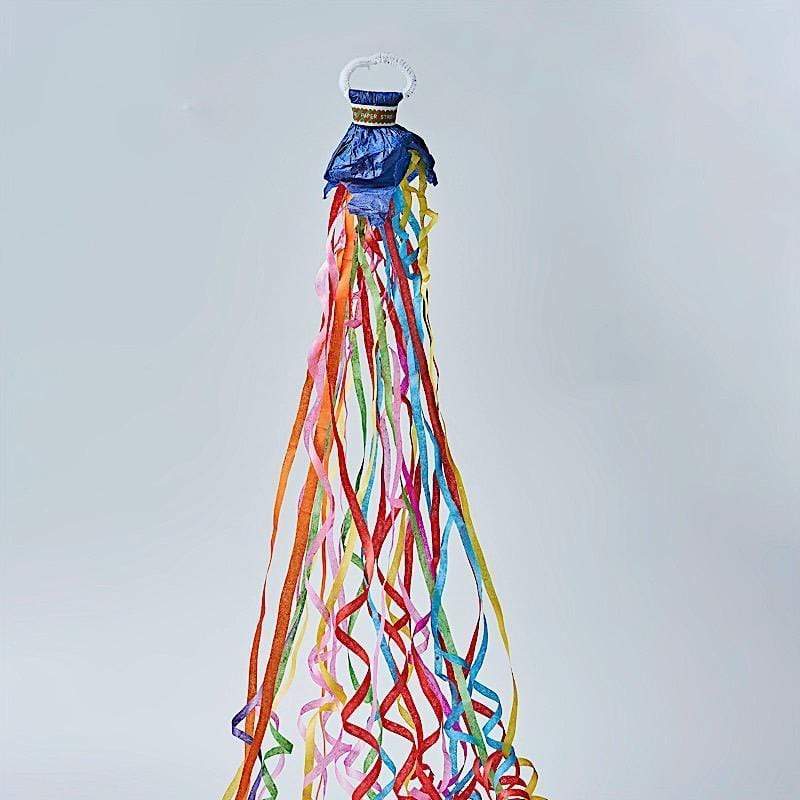 5 pcs Hand Throw Paper Streamers Magic Confetti Poppers