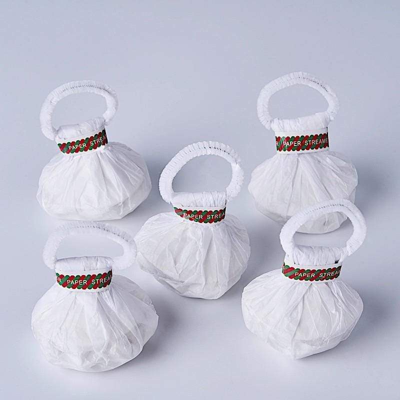 5 pcs Hand Throw Paper Streamers Magic Confetti Poppers