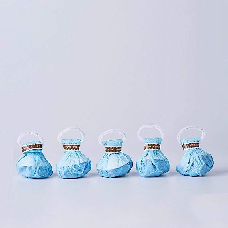 5 pcs Hand Throw Paper Streamers Magic Confetti Poppers