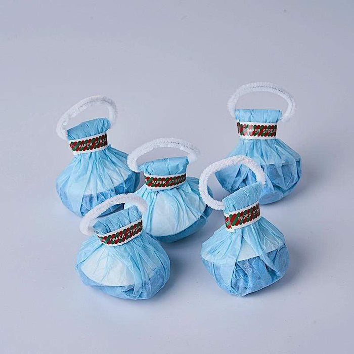 5 pcs Hand Throw Paper Streamers Magic Confetti Poppers