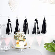 5 pcs Metallic Foil Fringe Tassels Hanging Garland