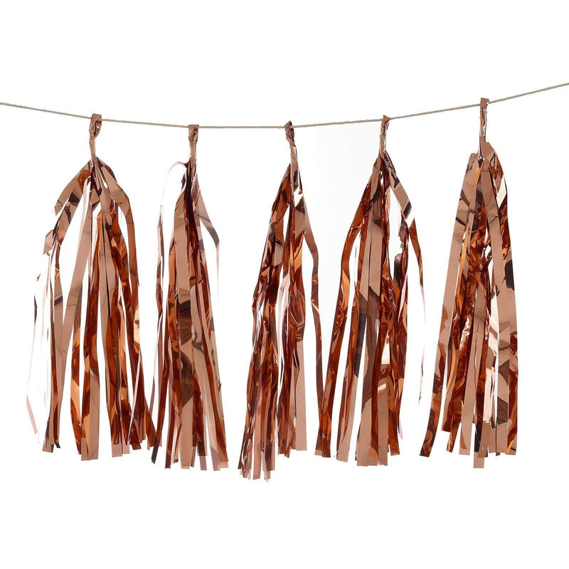 5 pcs Metallic Foil Fringe Tassels Hanging Garland PAP_GRLD_005_054
