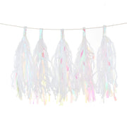 5 pcs Metallic Foil Fringe Tassels Hanging Garland PAP_GRLD_005_ABW