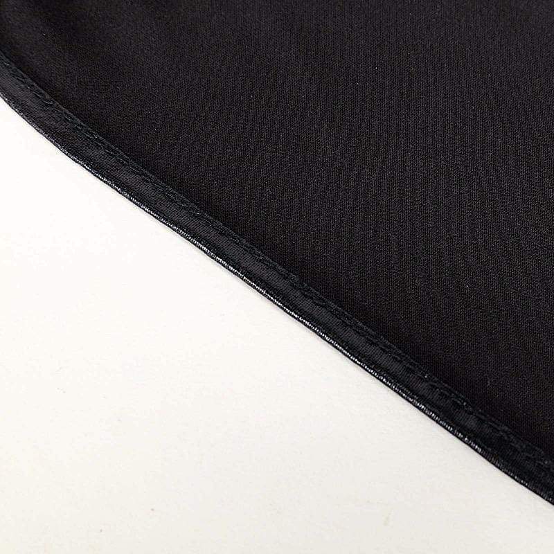 5 pcs Metallic Spandex Chair Sashes with Silver Buckles Wedding Decorations