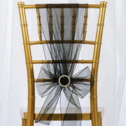 5 pcs Organza Chair Sashes