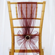 5 pcs Organza Chair Sashes