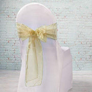 5 pcs Organza Chair Sashes