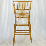 5 pcs Organza Chair Sashes