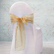 5 pcs Organza Chair Sashes