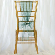 5 pcs Organza Chair Sashes
