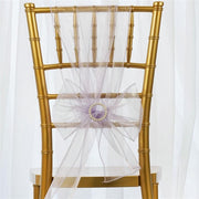 5 pcs Organza Chair Sashes