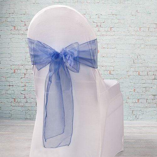 5 pcs Organza Chair Sashes