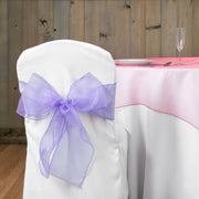 5 pcs Organza Chair Sashes